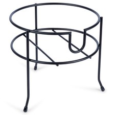 Distributeur de boissons verre avec robinet – support métal noir