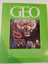 GEO Magazine 1980 Collector's