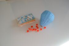 ANCIEN JEU DE LOTO ET SA RUCHE A PIONS VINTAGE ANNEES 70