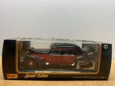 MAISTO CITROEN 15CV TRACTION 6CYL 1/18 EN BOITE C2