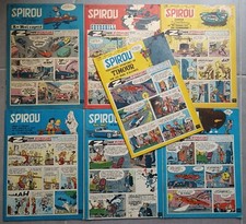Lot/ 7 revue Spirou de 1959 -