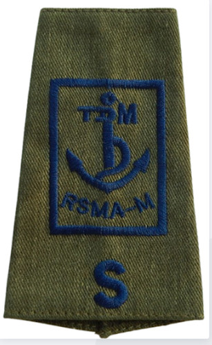 Insigne tissu passant fourreau - tissu,