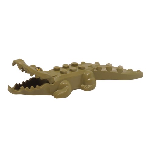 Lego crocodile alligator - lego, vert
