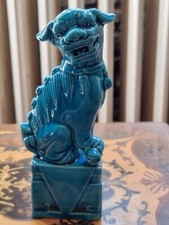 Chien De Foo En Porcelaine