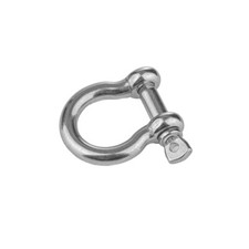 Acier Inox Manille Rond pour Drahtseilsystem