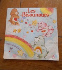 vintage disque vinyle 45T  LES BISOUNOURS an 1986