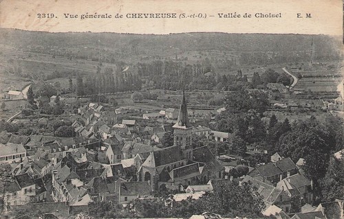 Vue generale chevreuse - generale, de