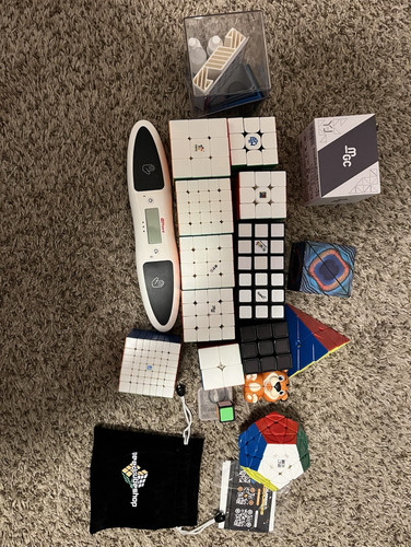 Speed cube collection