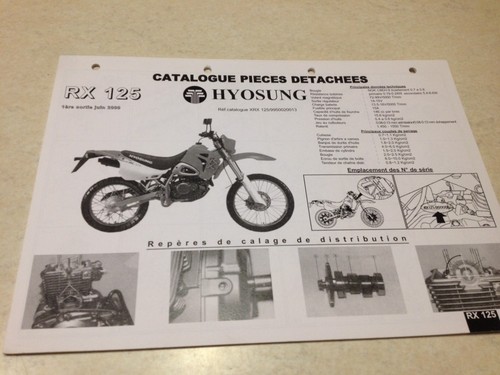 Hyosung rx125 125 parts - rx125,