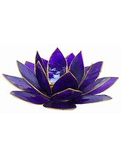 Bougeoir Fleur de Lotus 7ème Chakra | Chakra Coron
