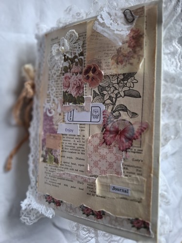 Album scrapbooking shabby