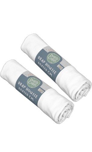 Lot draps housse 60x120 - 2,