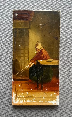 Femme attisant feu - attisant,