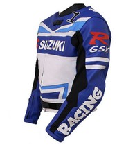 Suzuki GSXR Veste en Cuir de