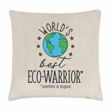 Housse De Coussin Écologique Meilleur Au Monde, Favori Drôle