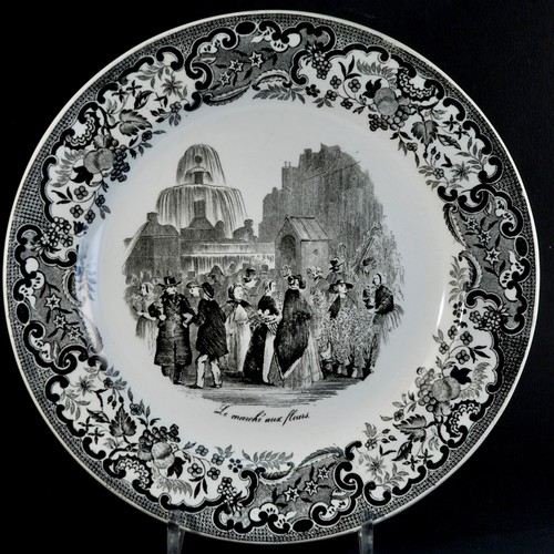 Assiette sarreguemines - assiette,