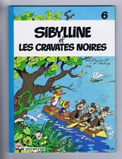 SIBYLLINE  n°6  SIBYLLINE et les CRAVATES NOIRES   MACHEROT  EO 1977  TTBE