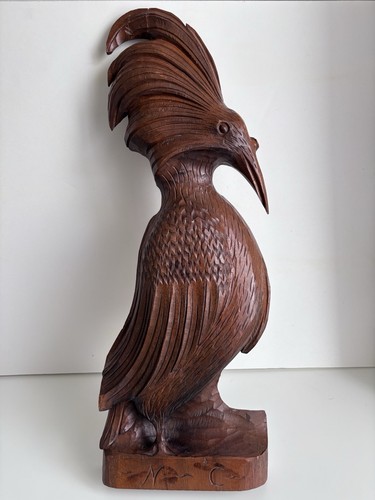 Sculpture ancienne oiseau - ancienne,