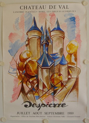 Affiche despierre 1989 - affiche,
