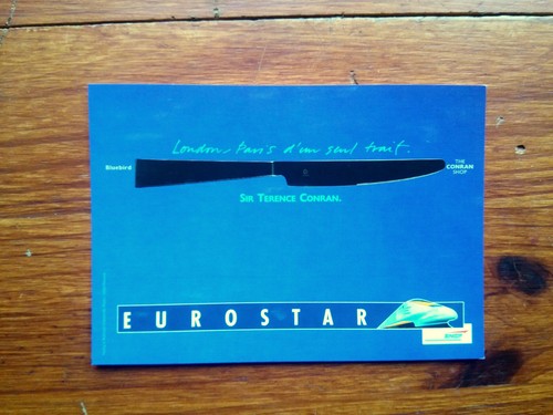 Eurostar sir terence conran - terence,