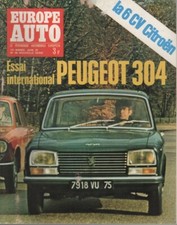 EUROPE AUTO 1970 39 PEUGEOT