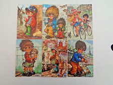 LOT DE 20 CARTES POSTALES STYLE POULBOT