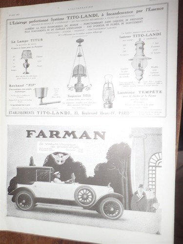 Farman voiture grand style - farman,