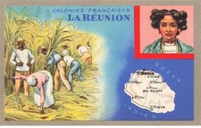 MIKIBP15-028- LA REUNION COLONIES FRANCAISES EDITION LION NOIR