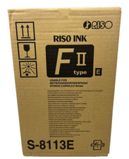 RISOGRAPH S-8113E Encre Originale Noire S-F-Type/Z-Type/EZ-Type 1.000ML X 2