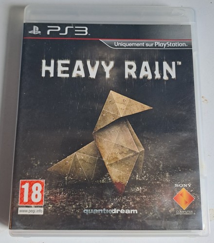 Jeu ps3 heavy rain avec - heavy,
