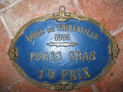 Ancienne plaque concours - ancienne,