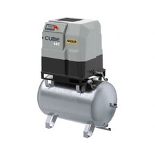 Compresseur à vis 4 kW (5.5CV) sur cuve galvanisée 270 L - 400V - NUAIR