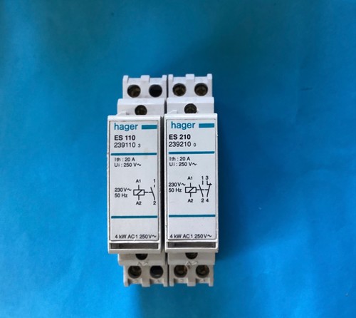 Contacteur hager 250v - contacteur, 20a