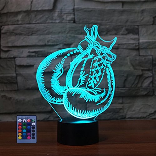 Gant boxe led - lampe, art