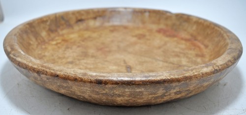 Grand bol rond marbre blanc - rond,