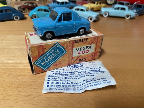 Norev plastique ancienne vespa - norev,