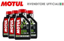 4 LITRES D'HUILE MOTUL 5100