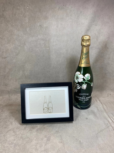 Etiquette champagne perrier - etiquette,