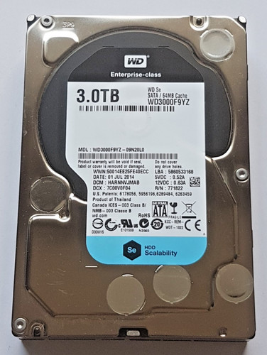 Disque dur sata - to, western