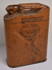 Ancien Bidon Carburant -Jerrican - Vintage Années 60 -Non Percé