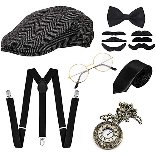 Ensemble costume mafia gatsby - costume,