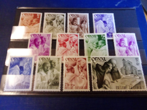 Timbres belgique neufs - belgique, 1941,4