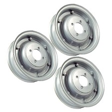 Kit 3X Jantes Roue 4 Trou