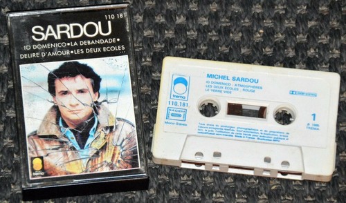 Cassette audio michel sardou - cassette,
