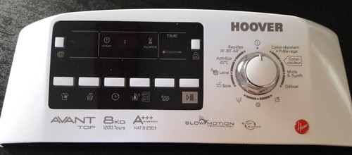 Panneau commande lave linge - panneau,