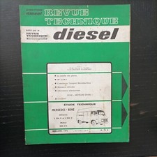 REVUE TECHNIQUE MERCEDES L 206 306 D utilitaires Moteur OM 615 RT diesel