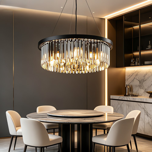 Salle manger lustre - salle,