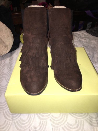 Chase chloe smoke boots sz - chase, &
