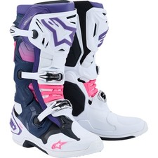 Bottes Alpinestars Tech 10 8 Blanches