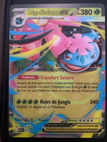 Carte pokémon jumbo promo - carte, 3d